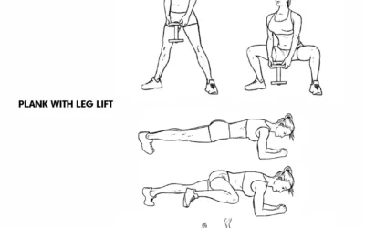 Combining lower abs workout with full body exercises